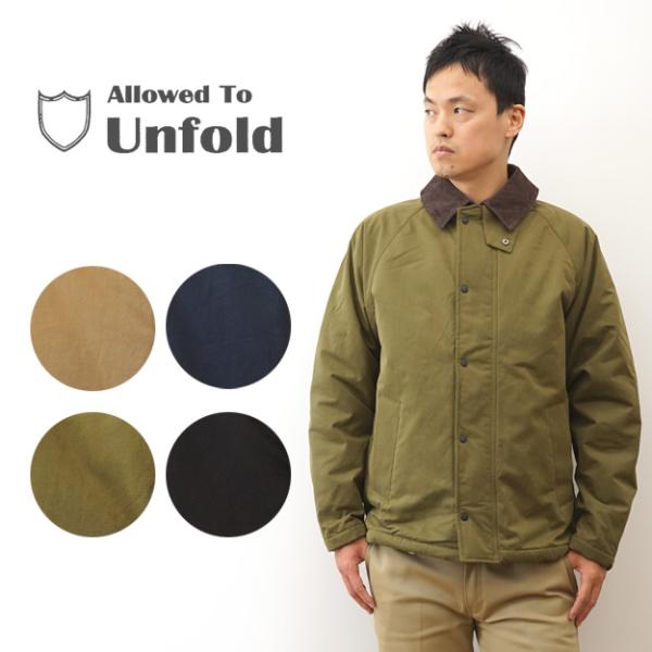 フィールド ジャケット メンズ Allowed to Unfold アロウドトゥアンフォールド ハンティング ウェザーピーチ 大きいサイズ ミリタリー M65 秋 冬 0704-47400