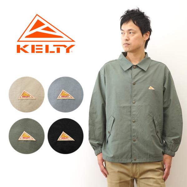 KELTY ケルティ フィールドジャケット 撥水 コーチジャケット メンズ レディース オーバーサイズ XL 黒 アメカジ アウトドア おしゃれ ブランド KE24113001