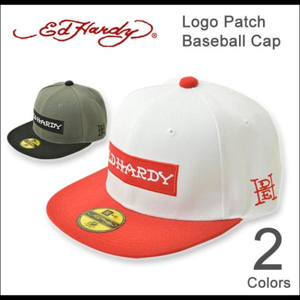 Ed Hardy（エドハーディー） ロゴ ベースボールキャップ メンズ