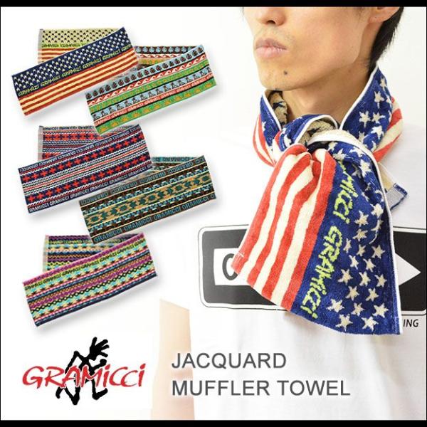 GRAMICCI GRAMICCI（グラミチ） ジャガード マフラータオル コットン