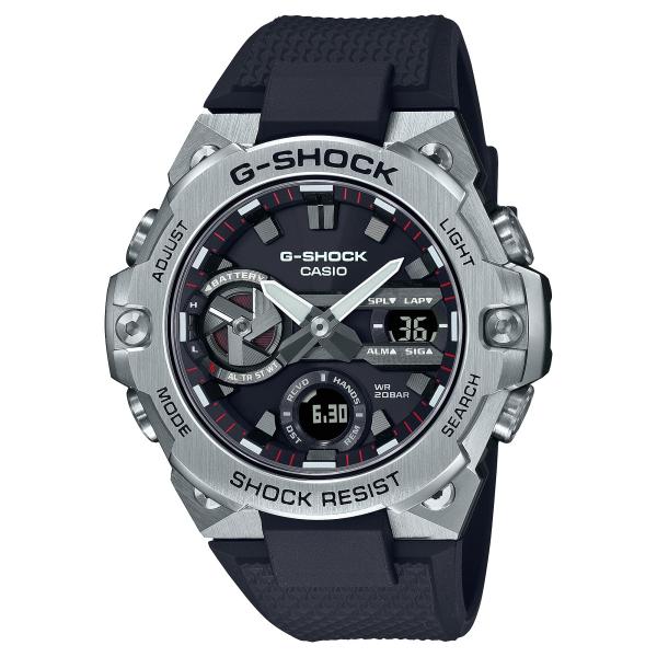 �J�V�I CASIO �r���v G-SHOCK G�V���b�N �A�i���O G-STEEL GST-B400-1AJF �������� ���[�J�[�ۏ�1�N�t