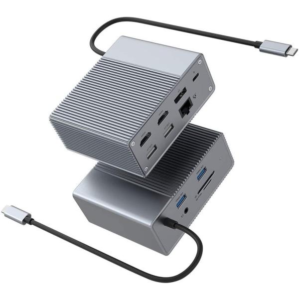HYPER Hyper USB-C ドッキングステーション HyperDrive Gen2 12ポート