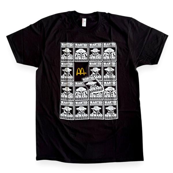 McDonald's WANTED HAMBURGLAR TEE マクドナルド ハンバーグラー T