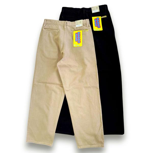 NEO BLUE Denim Baggy Chino Pants ネオブルー デニム バギー チノ
