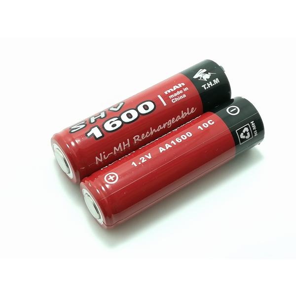 天豪 ニッケル水素電池 SHV1600 単3型 35A放電（2本入） : ロボテナ