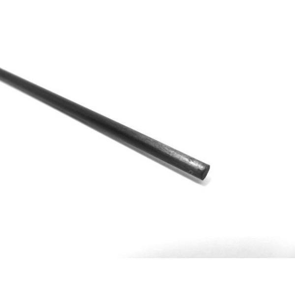 軽量・高強度なカーボンロッドです。サイズ：φ2×240mm※切り出しの作業上、最大＋10mm程長くなる場合があります。