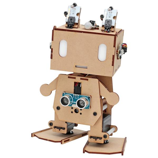 【ピッコロボIoT自律制御セット で できること】・ロボットや構成部品の学習ができる　ロボットを組み立てる中で、部品の構成や配置などが学習できるため、設計や構造を理解することに役立ちます。・Arduinoの基礎が学習できる　ピッコロボIoT...