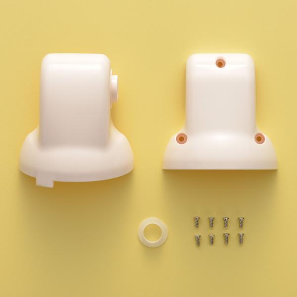 「週刊鉄腕アトムを作ろう!」第15号のパーツセットです。セット内容:右肩カバー(A)、右肩カバー(B)、ハーネスローラー、M2×4ミリビス×8本(赤色袋)※パーツのみの販売です。パートワーク冊子は付属しておりませんので予めご了承ください。