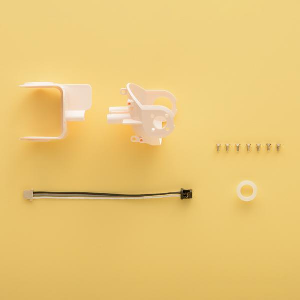 「週刊鉄腕アトムを作ろう!」第20号のパーツセットです。セット内容:左上腕フレーム(A)、左上腕フレーム(B)、サーボモーター用ハーネス90ミリ(ID7:左肩用)、M2×4ミリビス×7本(赤色袋)、ハーネスローラー※パーツのみの販売です。パ...