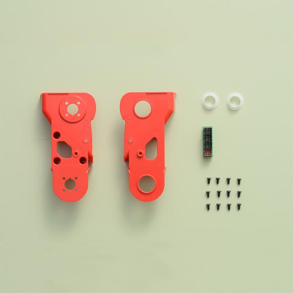 「週刊鉄腕アトムを作ろう!」第36号のパーツセットです。セット内容:右ブーツフレーム(A)、右ブーツフレーム(B)、ハーネスローラー×2、4連ハブ基板、2×4ミリビス×12本(黒)(黄色袋)※パーツのみの販売です。パートワーク冊子は付属して...