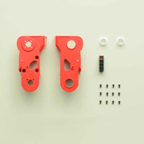 「週刊鉄腕アトムを作ろう!」第49号のパーツセットです。セット内容:左ブーツフレーム(A)、左ブーツフレーム(B)、ハーネスローラー×2、4連ハブ基板、2×4mmビス(黒)(黄色袋)×12※パーツのみの販売です。パートワーク冊子は付属してお...