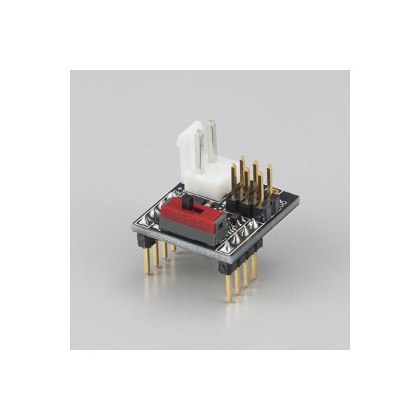 <セット内容>　●ICS変換基板　×1　●ヘッダピン4pin　×2　●電源ケーブルA　×1※ヘッダピンのはんだ付けが必要です。KRSサーボなどICSデバイスとマイコンのUARTを接続するための変換基板です。ICSデバイスは、信号...