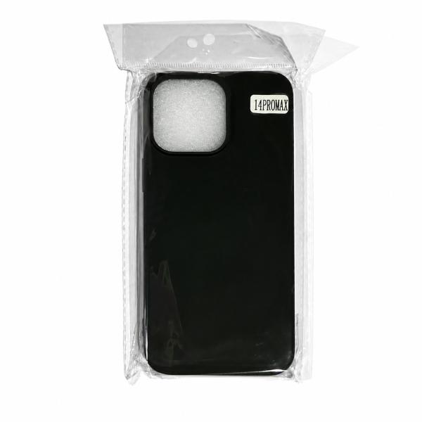 iPhone 14 Pro Max ケース リキッドシリコン ブラック スマホケース
