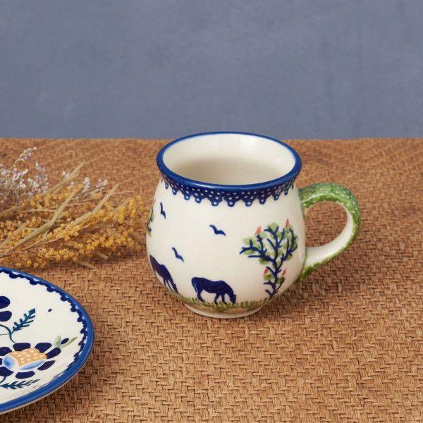 IZ55681S☆ポーリッシュポタリー マグカップ まきばの風景 マグ