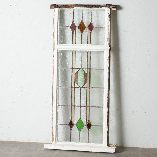 引き取り限定 ステンドグラス パネル 建具 窓 店舗 インテリア