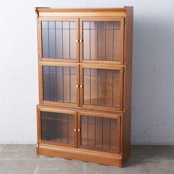 IZ64956C☆英国 アンティーク Minty ofoxford ガラス ブックケース