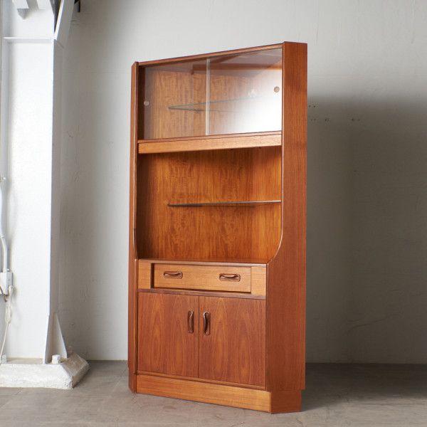 IZ66364F☆G-PLAN Fresco コーナーキャビネット チーク 英国