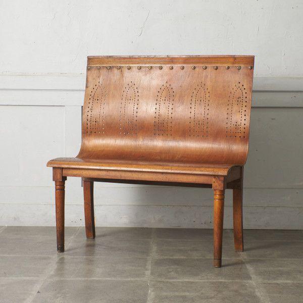 チャーチベンチ　教会　チェア　2人掛け チャーチベンチ教会チェア2人掛け