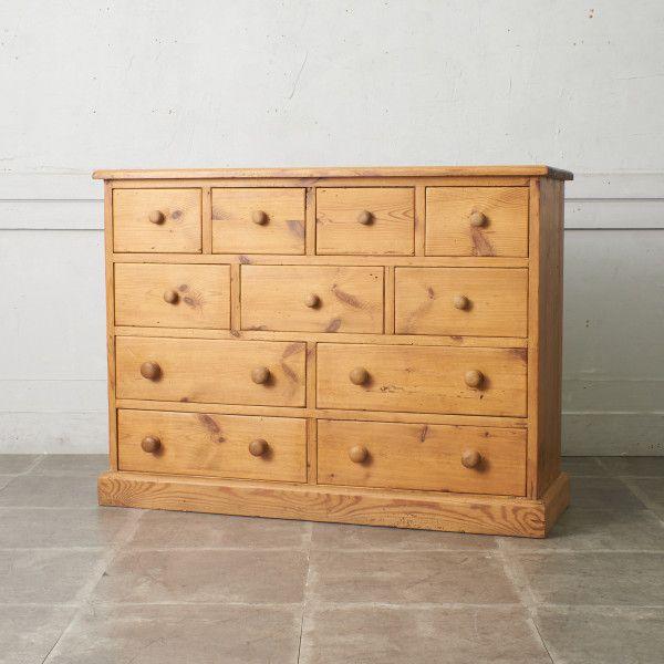チェスト ヴィンテージ イギリス 4段 8引出 チーク 木製 レトロ チェスト ヴィンテージ イギリス 4段 8引出 チーク 木製 レトロ