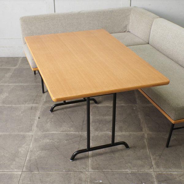 IZ86080N☆ウニコ FUNEAT ダイニングテーブル W1200 アイアン