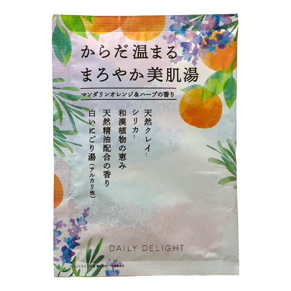 クレイ、シリカ、和漢植物を配合したやわらかなアルカリ性の美肌湯。立ちのぼる湯けむりにはハーブのアロマが漂います。自然の恵みを感じながら、至福のひとときをお愉しみください。■販売元／グローバルプロダクトプランニング■ブランド／デイリーディライ...