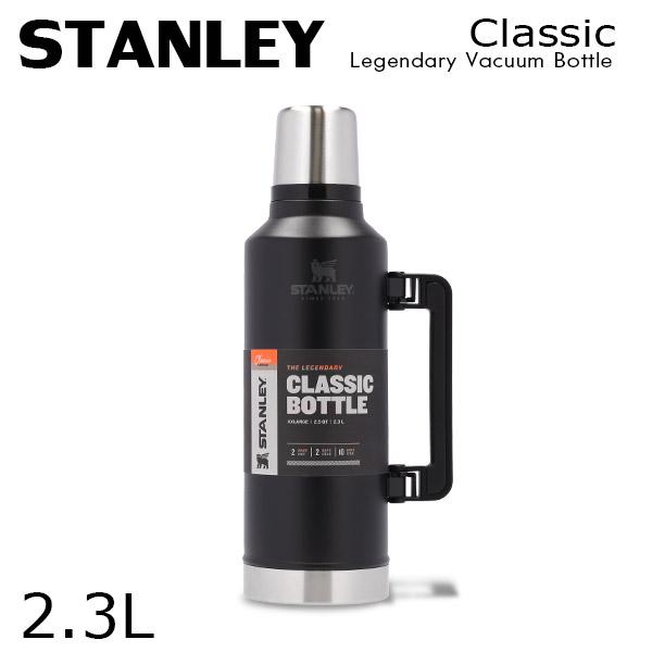 『並行輸入品』STANLEY スタンレー Classic クラシック 真空ボトル マットブラック 2.3L 2.5QT 水筒 マグ ボトル