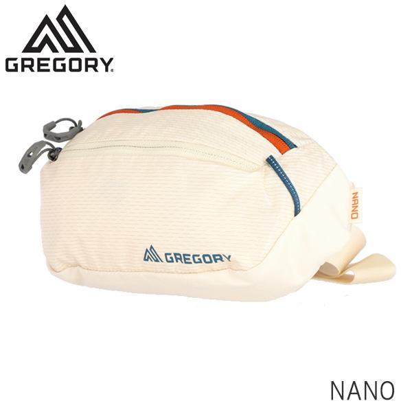 『並行輸入品』グレゴリー ボディバッグ ウエストバッグ ナノ NANO ウエストパック ミニ 3L チョークホワイト