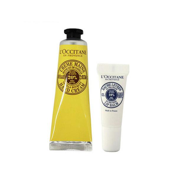 並行輸入品』ロクシタン シア リップ＆ハンドクリーム バニラブーケ 2