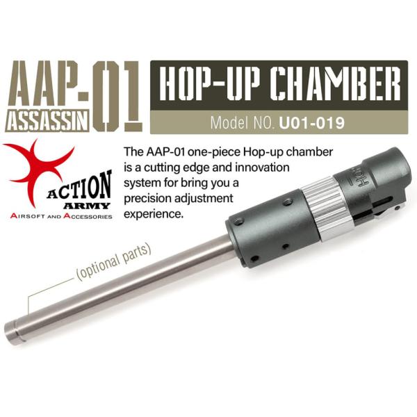 Action Army AAP-01 アサシン CNCアルミ 精密HOPチャンバー : ROCK-et