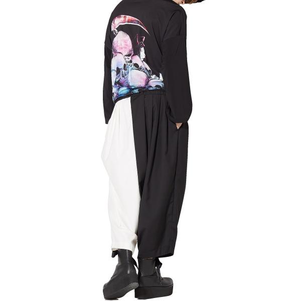 Ankorock アンコロック サルエルパンツ メンズ パンツ レディース サルエル ユニセックス 服 ブランド ストレッチ アシンメトリー 黒 白 Buyee Buyee 提供一站式最全面最专业现地yahoo Japan拍卖代bid代拍代购服务 Bot Online