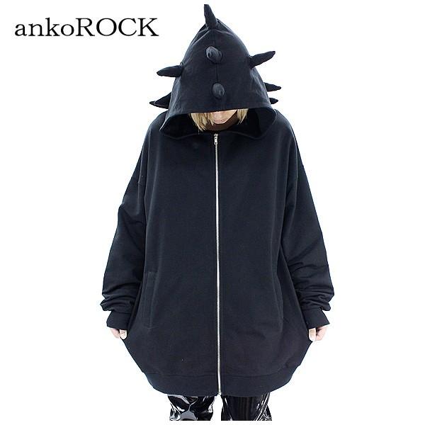 Ankorock アンコロック パーカー メンズ パーカー レディース パーカー ユニセックス パーカー 長袖パーカー ロング丈 ビッグシルエット 黒 ブラック 無地のレビュー クチコミとして参考になる投稿1枚 Roomclip Item