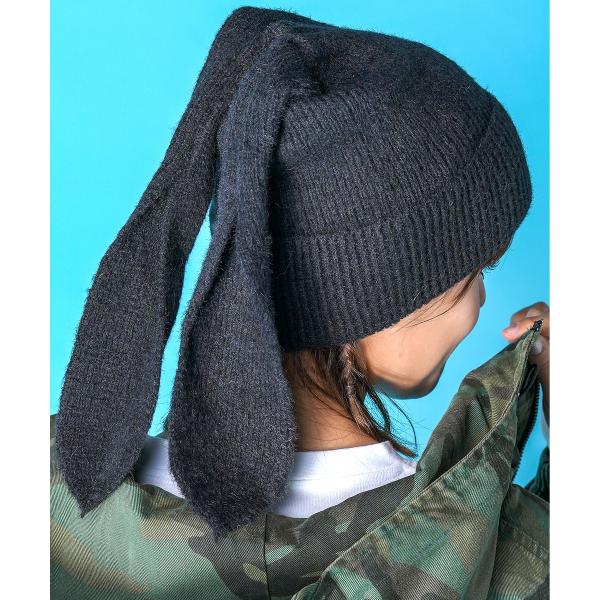 an meets zakka うさ耳ファーニットキャップ : ankoROCK - 通販