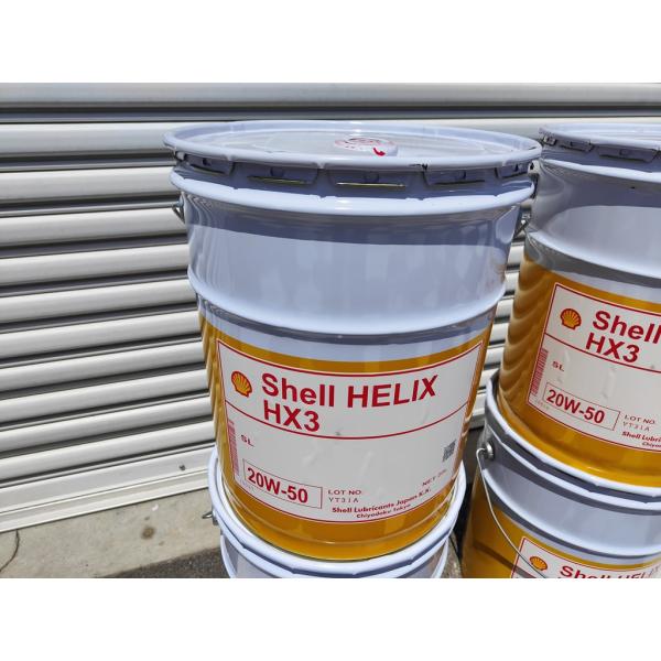 弊社に在庫あり Shell ヒリックス HX3 20W-50 20L 鉱物油 SL ハーレー