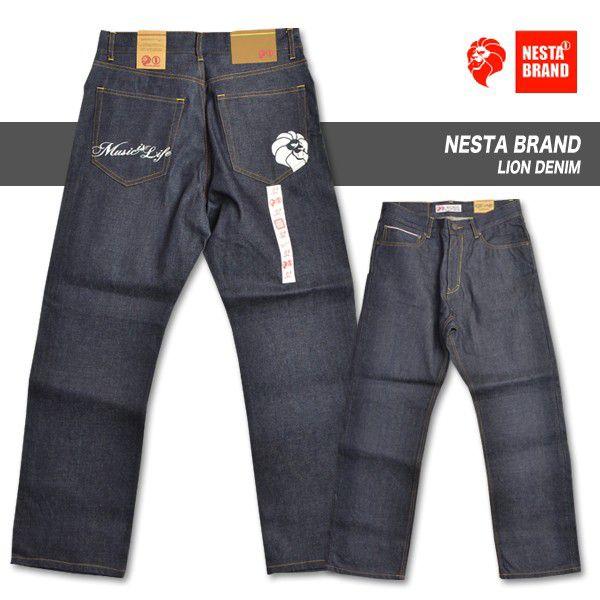 Nesta Brand ネスタブランド ライオン デニムパンツ Gパン Dn1301sp Lion Denim Rm 0552 Rock Mountain 通販 Yahoo ショッピング
