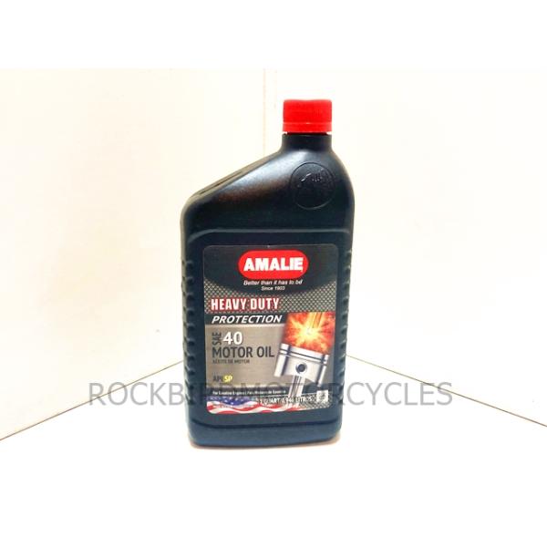 アマリ オイル AMALIE 鉱物油 シングルグレード SAE40 クラシックバイク＆車に 3本以上購入でおまけ付キャンペーン