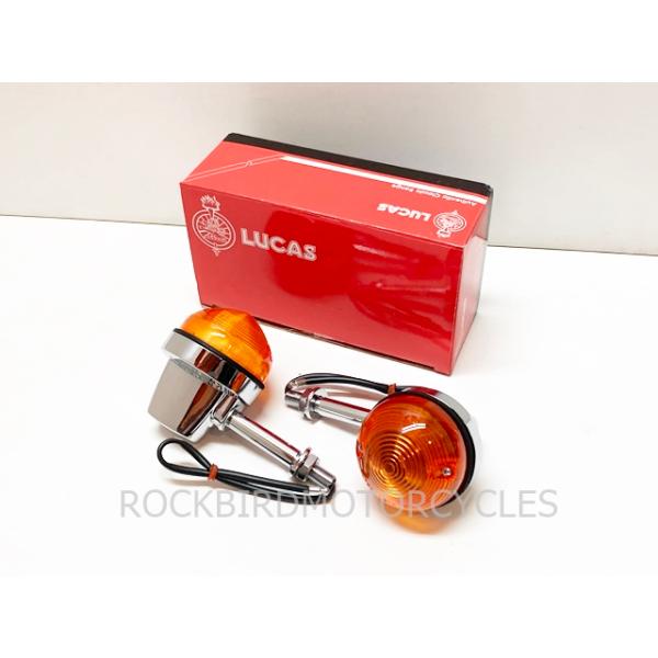 2個1SET ルーカス/LUCAS 純正ルーカス ウインカー ビンテージ英国車