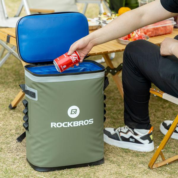 クーラーボックス 保冷バッグ リュッククーラー 背負える 20L 48時間 4
