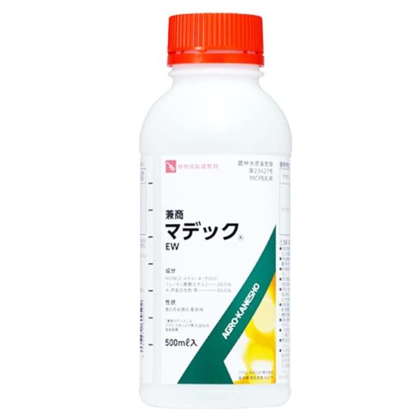 マデックEW 500ml 植物成長調整剤 かんきつ 柑橘 りんご 林檎 なし 梨