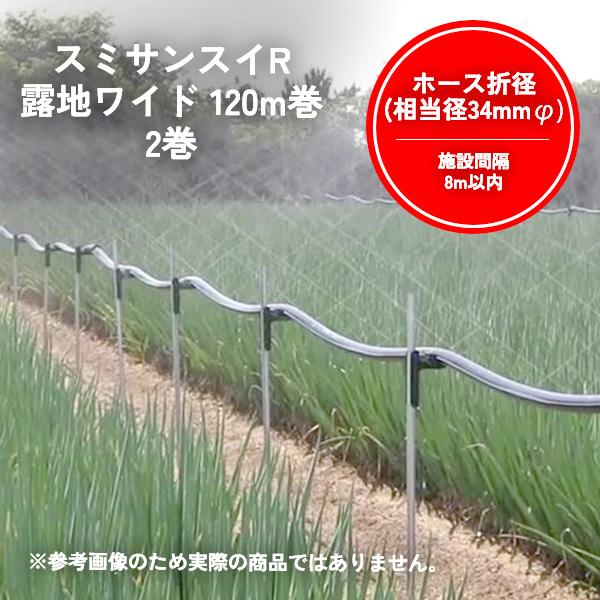2巻セット スミサンスイ R露地ワイド 120m巻  WB1042 暑さ対策 住化アグリテック 住化農業資材