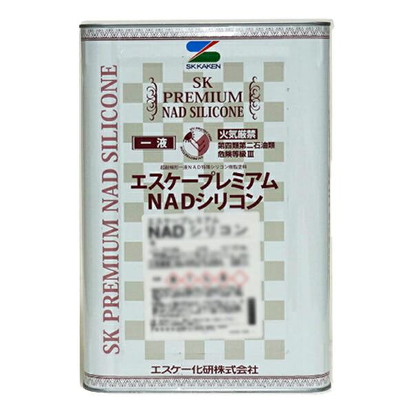 プレミアムNADシリコン7分艶 15kg 淡彩色 白 外壁塗料 エスケー SK