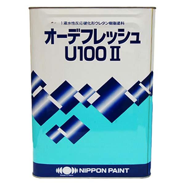 オーデフレッシュ U 100 2 ツヤ有り ホワイト 15kg 外壁用 水性塗料 ウレタン塗料 日本ペイント