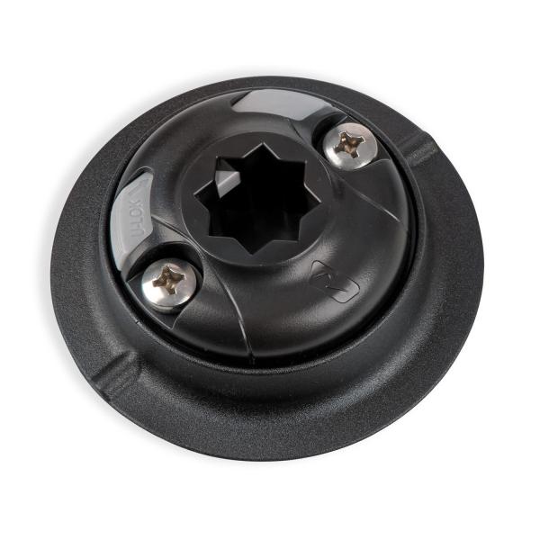 商品の特徴強力な両面テープで貼り付けるタイプのスターポートマウントベースSUPやフローターでの使用に最適コンパクトなので限られたスペースにも収まる大きさ : 直径90mm3M VHB (強力な両面テープ) が付属 穴あけ加工ができない、ゴム...