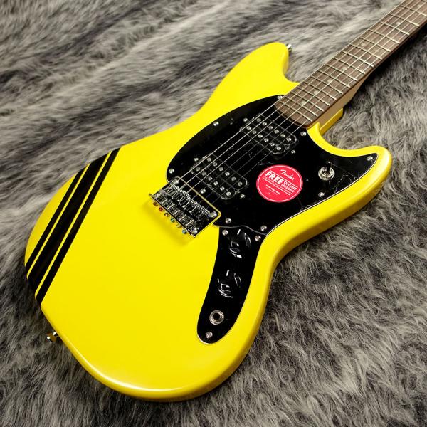 Squier FSR Bullet Competition Mustang HH Graffiti Yellow with