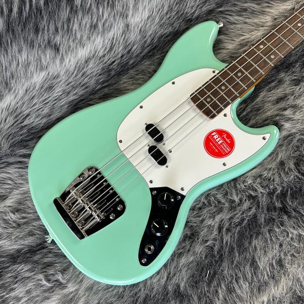 ベース Squier Classic Vibe 60s Mustang Bass Squier Squier Classic Vibe 60s Mustang Bass Surf Green : ロッキン