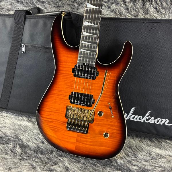 Jackson　MJ Series Dinky® DK Flame Maple Jackson（ジャクソン） Jackson MJ Series Dinky DK Flame Maple Amber