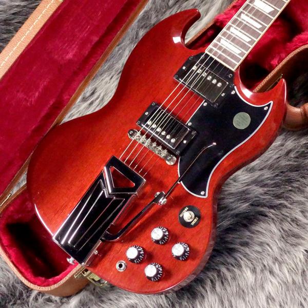 SG Gibson Standard '61 Sideways Vibrola Vintage Cherry : ロッキン