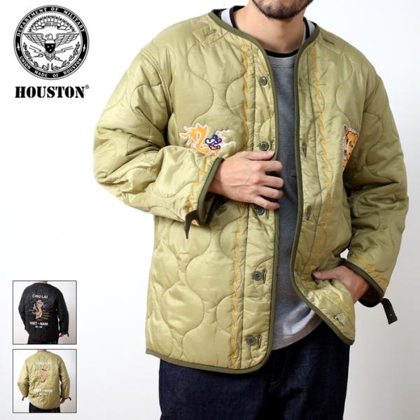 HOUSTON（ヒューストン） SALE HOUSTON ベトジャン 刺繍 M-65 ライナー
