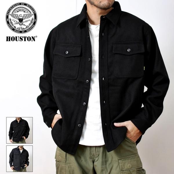 HOUSTON（ヒューストン） メルトン CPO ジャケット メンズ ブランド