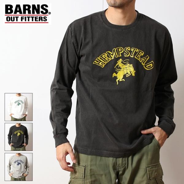 BARNS OUTFITTERS（バーンズ アウトフィッターズ） 長袖 Tシャツ ロン 