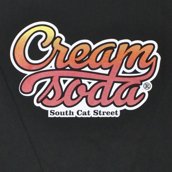 クリームソーダ Csグラデーションロゴ長袖tシャツ ブラック Cream Soda Buyee Servicio De Proxy Japones Buyee Compra En Japon